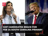 US Elections 2024: GOP candidates brace for Feb 24 South Carolina primary
