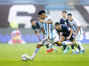 South America Olympics Qualifiers - Argentina v Paraguay