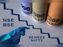 Sensex rises 483 points today