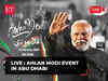 Ahlan Modi: PM Modi addresses Indian Expats at Zayed Sports City Stadium, Abu Dhabi! Live