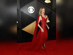Kylie Minogue attends the 66th GRAMMY Awards at Crypto.com Arena on February 04, 2024 in Los Angeles, California.