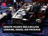 US Senate passes $95.3 billion aid package for Ukraine, Israel and Taiwan