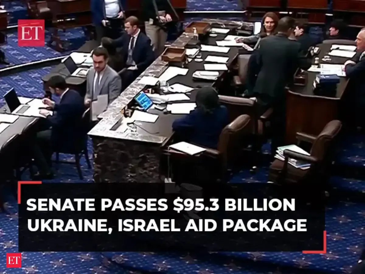 US Senate passes $95.3 billion aid package for Ukraine, Israel and ...