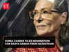 Sonia Gandhi ditches Rae Bareli, files nomination for Rajya Sabha from Rajasthan