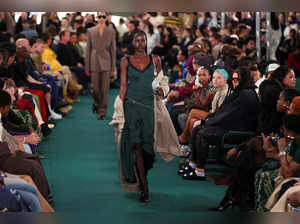 FILE PHOTO: Burberry catwalk show during London Fashion Week in London