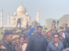Cricket legend Sachin Tendulkar and his family visit Taj Mahal one day after Valentine's day