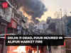 Delhi: 11 dead, four injured in Alipur market fire, rescue operation underway