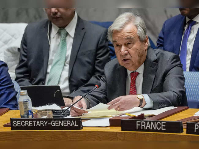 UN chief urges all nations to do everything possible to stop the 'horrible' war in Sudan