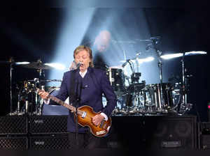 FILE PHOTO: Musician Paul McCartney performs during his Got Back tour at SoFi Stadium in Inglewood