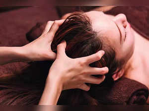 Getting a Head Massage