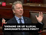 'Ukraine or US' illegal immigrants crisis first?': Rand Paul asks Democrat and Republican Senators
