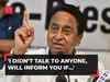 Kamal Nath on rumours of joining BJP with his son: 'I didn’t talk to anyone, will inform you if…'