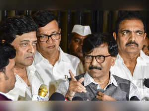 Mumbai: Shiv Sena (UBT) leader Sanjay Raut, State Congress President Nana Patole...