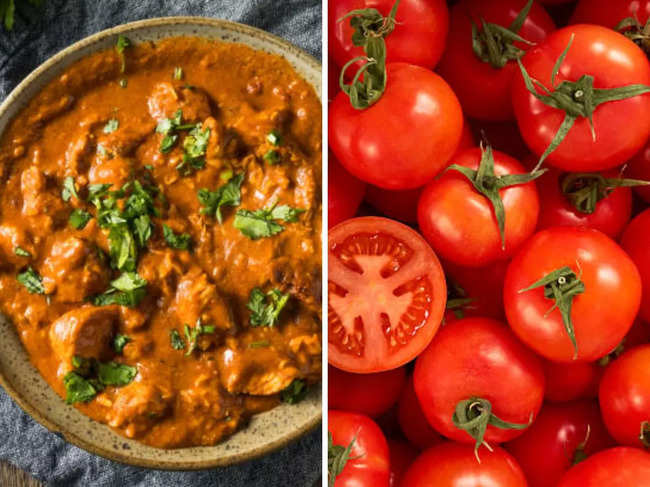 butter chicken tomatoes