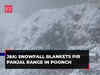 J&K: Fresh spell of snowfall blankets Pir Panjal range in Poonch