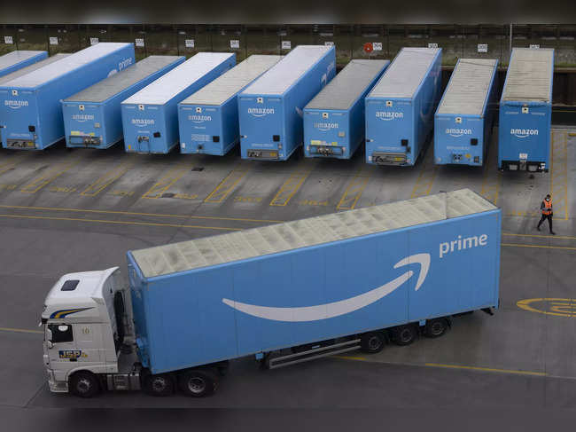 Amazon Fulfillment Centre Prepares Ahead Of Christmas