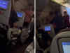 Passenger assaults flight attendant crew, vandalizes lavatory on London flight. Watch video here