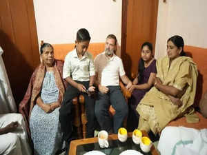 Rahul Gandhi meets families of elephant attacks victims in Wayanad