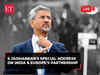 EAM S Jaishankar speaks at second CII-India Europe Business and Sustainability Conclave | Live