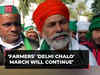 Farmers' 'Delhi Chalo' march will continue; a solution can be found only through dialogue: Rakesh Tikait