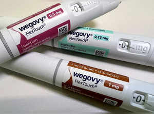 FILE PHOTO: Injection pens of Novo Nordisk's weight-loss drug Wegovy are shown in this photo illustration in Oslo