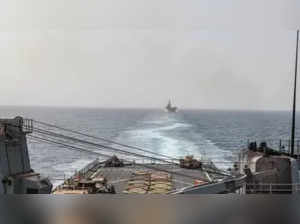 Houthis claim launching missile attacks at US commercial vessels, navy warships