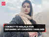 I'm not Malala and safe in my India: Kashmiri activist Yana Mir at UK Parliament