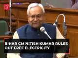 'You will not get free electricity, I have been saying this from beginning': CM Nitish in Bihar Assembly