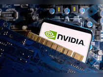 Illustration shows Nvidia logo