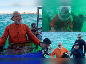 ​ PM Modi scuba diving
