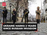 Ukraine marks 2 years since Russian invasion; Zelenskyy welcomes Western leaders to Kyiv