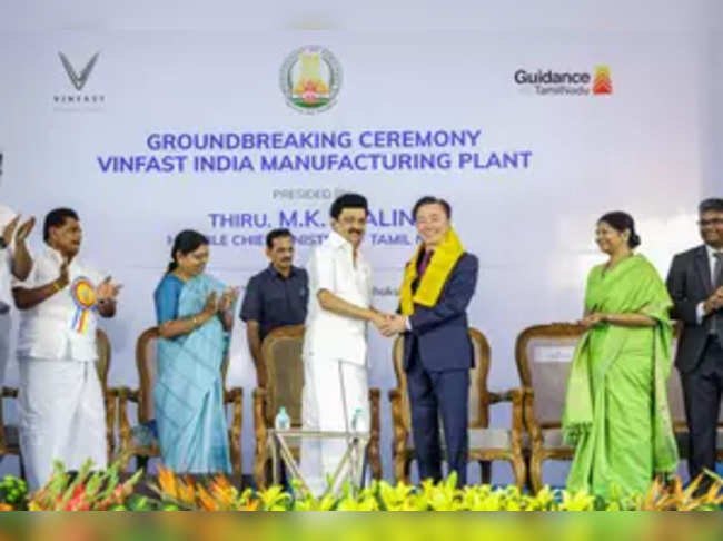 Vietnam's EV firm Vinfast breaks ground for its facility in India