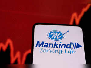 Illustration shows Mankind Pharma logo