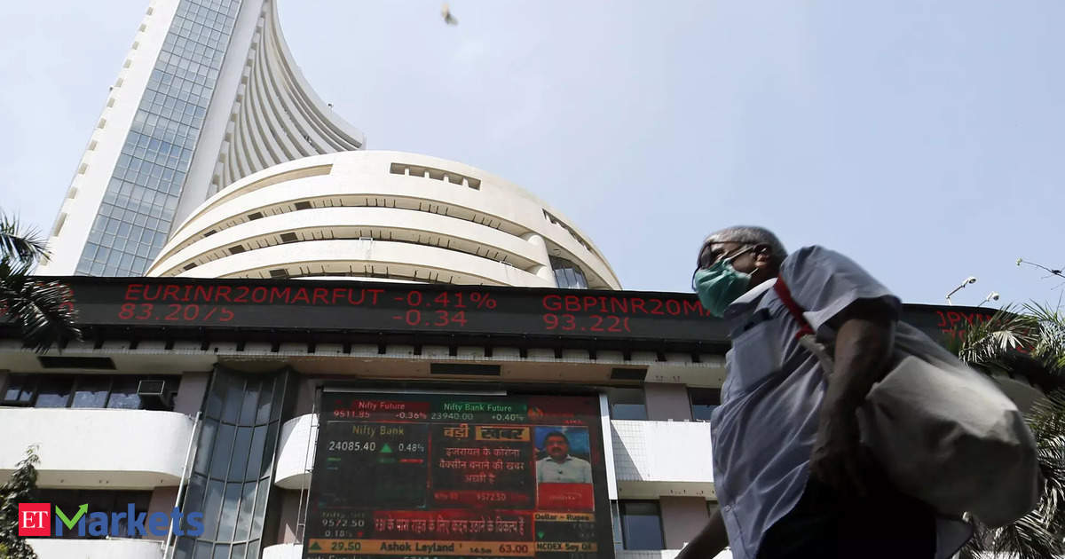Monday Blues! Sensex drops nearly 200 points; Nifty below 22,250