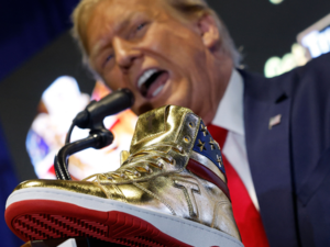 This man paid $9,000 for a pair of Donald Trump sneakers - The Economic ...