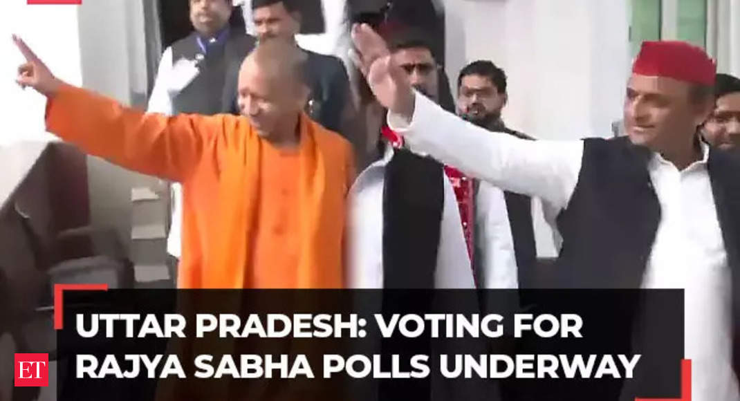 UP: Voting for Rajya Sabha seats underway; results will be in favour of BJP, says Dy CM Brajesh Pathak - The Economic Times Video | ET Now