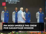Gaganyaan Mission update: PM Modi unveils crew of 4 astronauts for ISRO's first manned space mission