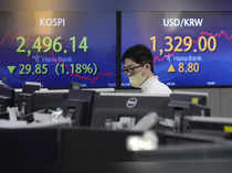 Asian shares meander as US inflation test awaits; kiwi slides
