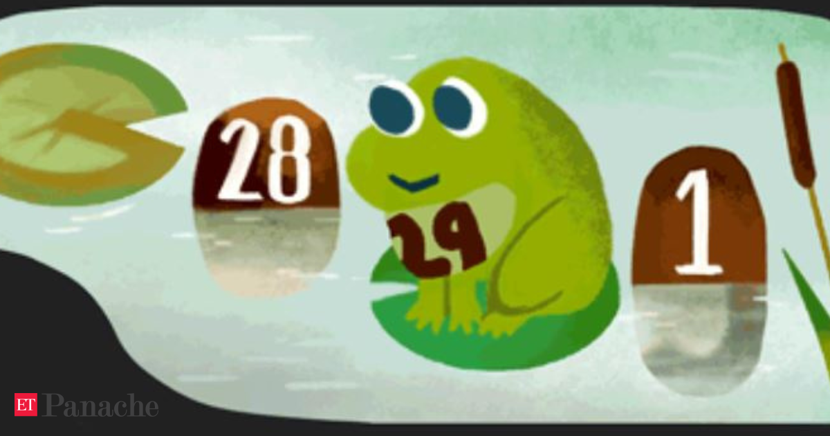 leap day 2024 Leap Day 2024 Google's animated frog doodle celebrates