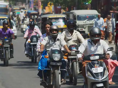 Two-wheelers account for most accidents