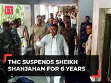 Sandeshkhali incident: TMC suspends arrested leader Sheikh Shahjahan from party for six years