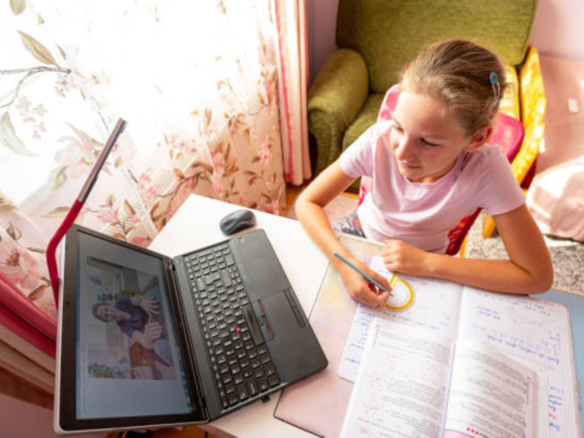 Utilize technology for at-home learning
