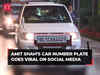Amit Shah’s car number plate goes viral on social media: 'Home Minister ka ishara samjhe…'