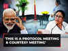 CM Mamata Banerjee after meeting PM Modi in Kolkata, says it's ‘courtesy’ meeting