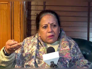 Shimla, Mar 01 (ANI): Himachal Pradesh Congress Chief Pratibha Singh speaks to t...