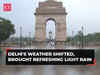Rain lashes Delhi, minimum temperature settles five notches above normal