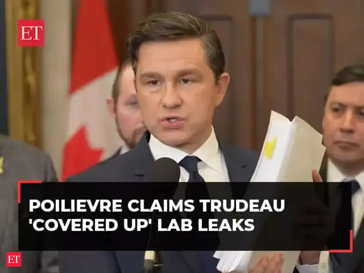 Poilievre claims Trudeau 'covered up' lab leaks