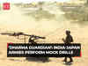 ‘Dharma Guardian’: India-Japan armies perform mock drills in joint exercise at Mahajan Field Firing Ranges