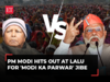 PM Modi hits out at Lalu Yadav for his 'Modi ka parivar' jibe, says '140 crore Indians my family'