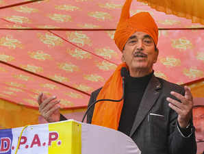 Democratic Progressive Azad Party (DPAP) Chairman Ghulam Nabi Azad